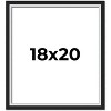 PosterPalooza | Flat Silver Picture Frame - UV Acrylic, Foam Board Backing, Hanging Hardware - 2 of 4