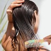 Unique Bargains Women's Acetate Wide Tooth Hair Comb Pink Green 1 Pc - 2 of 4