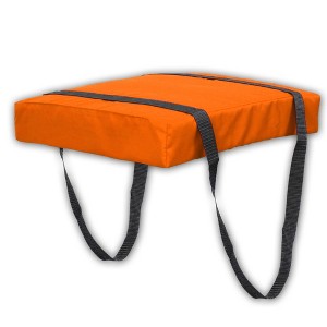 Bradley Type IV Boat Cushion USCG Approved Throwable Flotation Device; Coast Guard approved throw preserver with foam cushion - 1 of 4