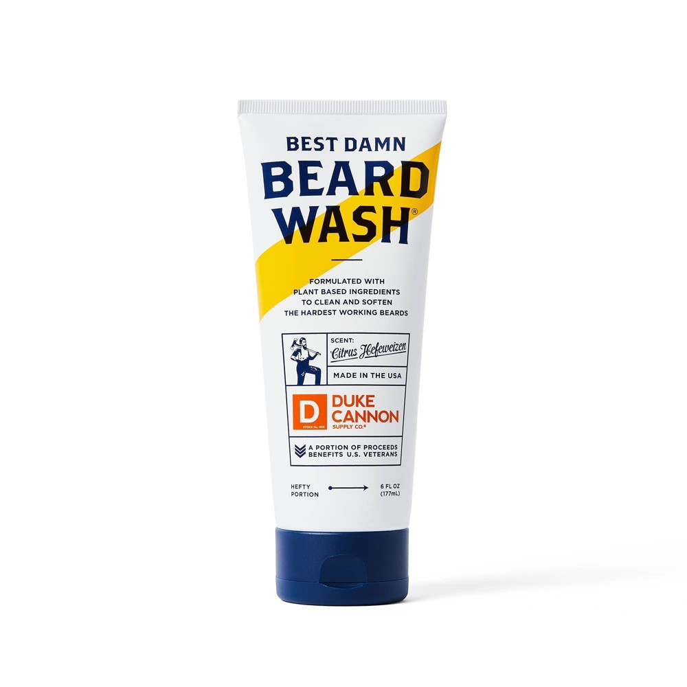 Photos - Hair Removal Cream / Wax Duke Cannon Supply Co. Best Beard Wash - 6 fl oz 