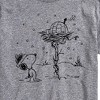 Men's - Peanuts - Snoopy Woodstock Igloo Short Sleeve Graphic T-Shirt - 2 of 4