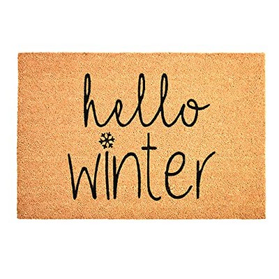 Calloway Mills Hello Winter Doormat (Multi, 17" x 29" x 0.60")