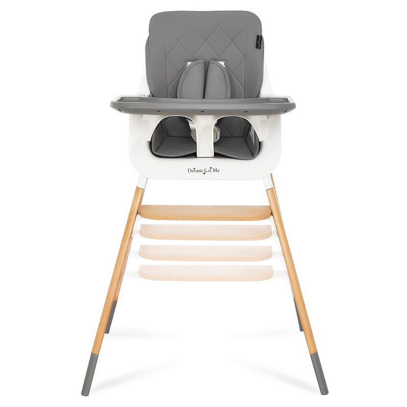 Dream On Me Nibble 2-in-1 wooden Highchair, 1 of 10