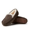 Fireside By Dearfoams Men's Melbourne Genuine Shearling Moccasin Slipper - 4 of 4