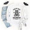 Simply Sage Market Women's Graphic Sweatshirt Trick Or Treat Owl - 2 of 2
