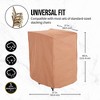 Hoan BBQ All-Weather Stacked Chair Cover, Waterproof & Durable 600D Polyester Fabric with PE Coating - Universal Fit for Outdoor Patio Chair - 2 of 4