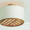 Capital Lighting Soleil 3 - Light Semi-Flush Mount in  Matte Brass - 4 of 4