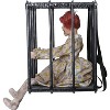 Seasonal Visions Adult Animated Caged Kid Walk Around Costume - One Size Fits Most - White - 3 of 4