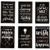 Pipilo Press 40-Pack Motivational Quotes Postcards, 20 Chalkboard Designs (4 x 6 inches) - 3 of 4