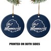 Monmouth University Official Hawks Logo Porcelain Holiday Christmas Tree Ornament - 2 of 4