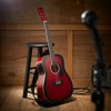 Ashthorpe Full-Size Dreadnought Acoustic Electric Guitar Package with Premium Tonewoods - 2 of 4