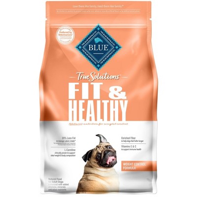 blue buffalo dog food calories