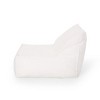 Lyngins Waterproof Fabric Bean Bag Sofas for Kids and Adults,Comfy Armless Lazy Chairs with Shredded Foam for Living Room - 4 of 4