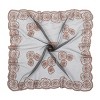 Anna-Kaci Women's Sheer Lace Neck Scarf with Embroidered Rose Floral Edging and Scalloped Trim Detail - 2 of 4