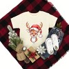 The Juniper Shop Cute Reindeer Head Youth Short Sleeve Tee - 2 of 3