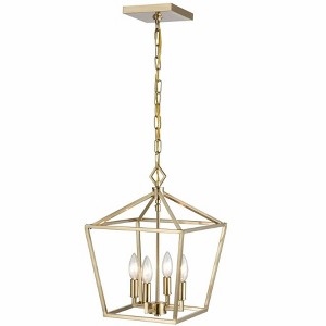 Millennium Lighting Ritner 4 - Light Pendant in  Modern Gold - 1 of 1