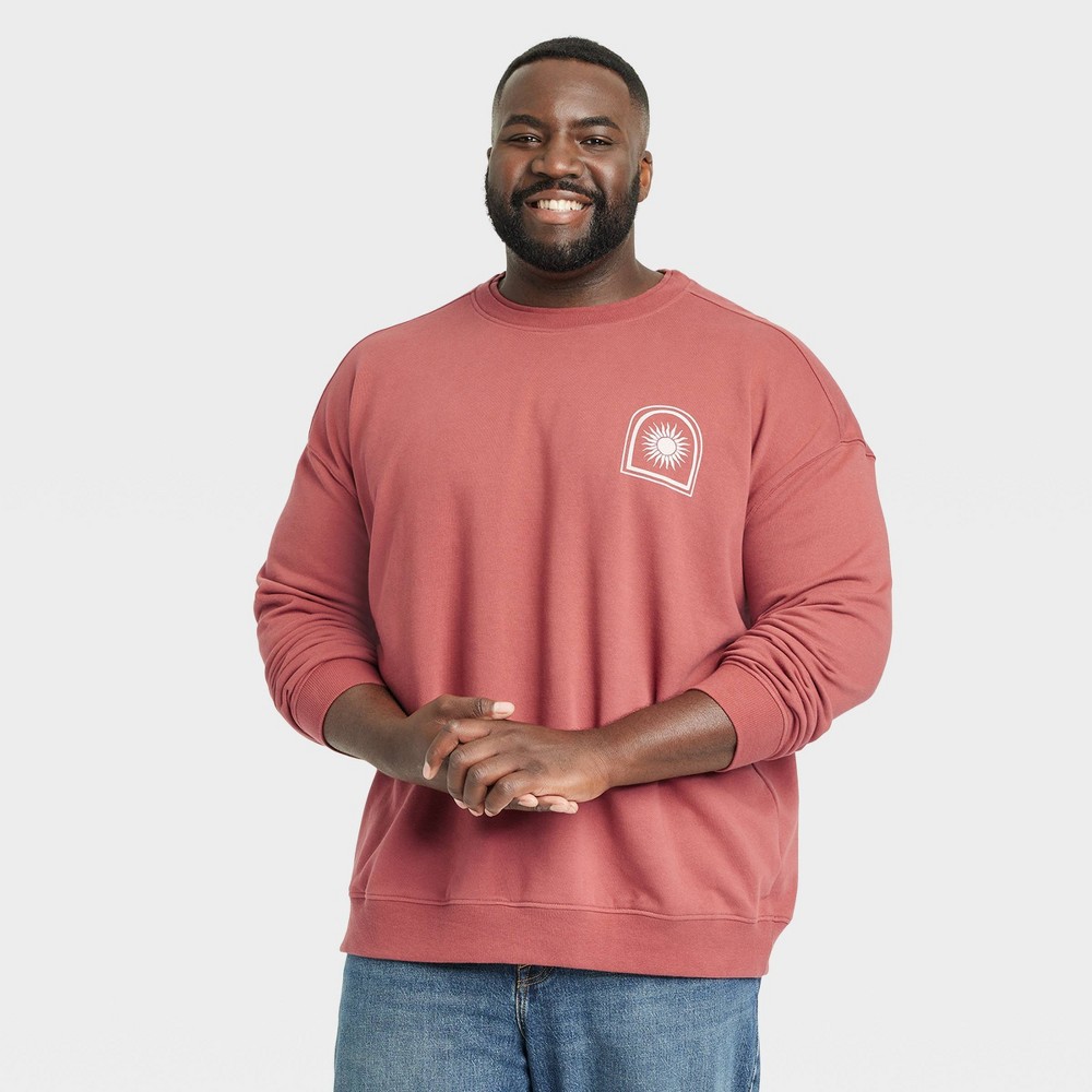 Goodfellow Co Men Big Tall French Terry Crewneck Pullover Sweathirt Connecticut Post Mall