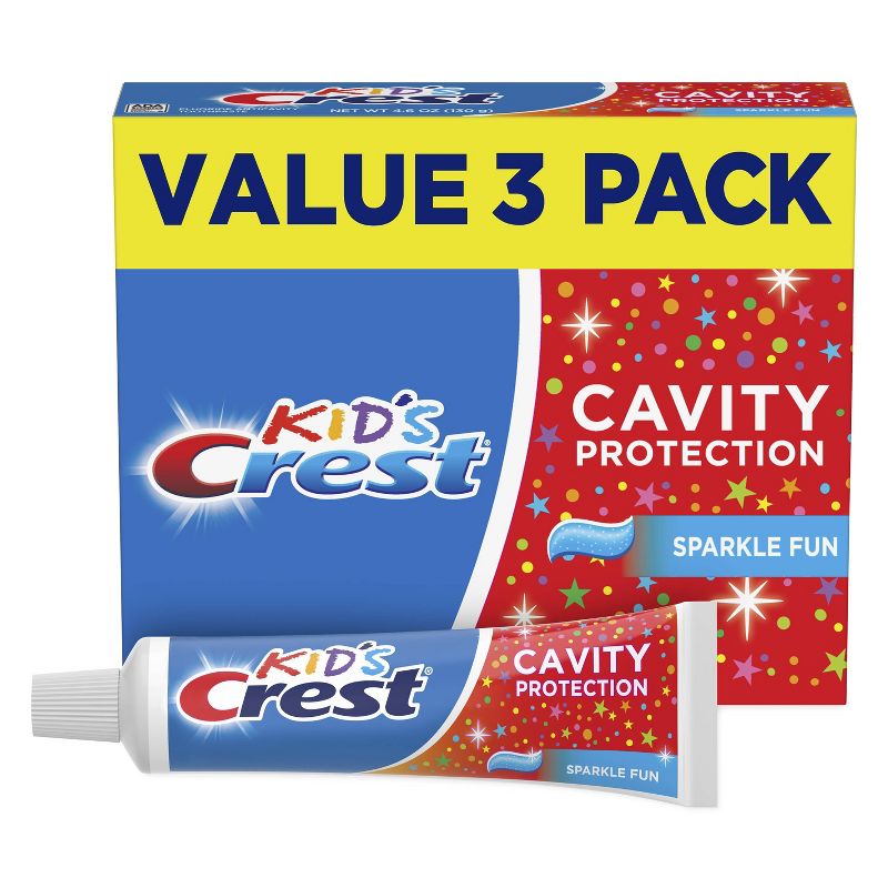 Crest Kid's Cavity Protection Sparkle Fun Flavor Toothpaste, 1 of 12