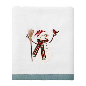 Avanti Linens Snowman Park Hand Towel - 1 of 3