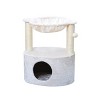 Two by Two Houston - Off-White Scratching Post Cat Furniture - 23.6 in. Tall - image 3 of 4