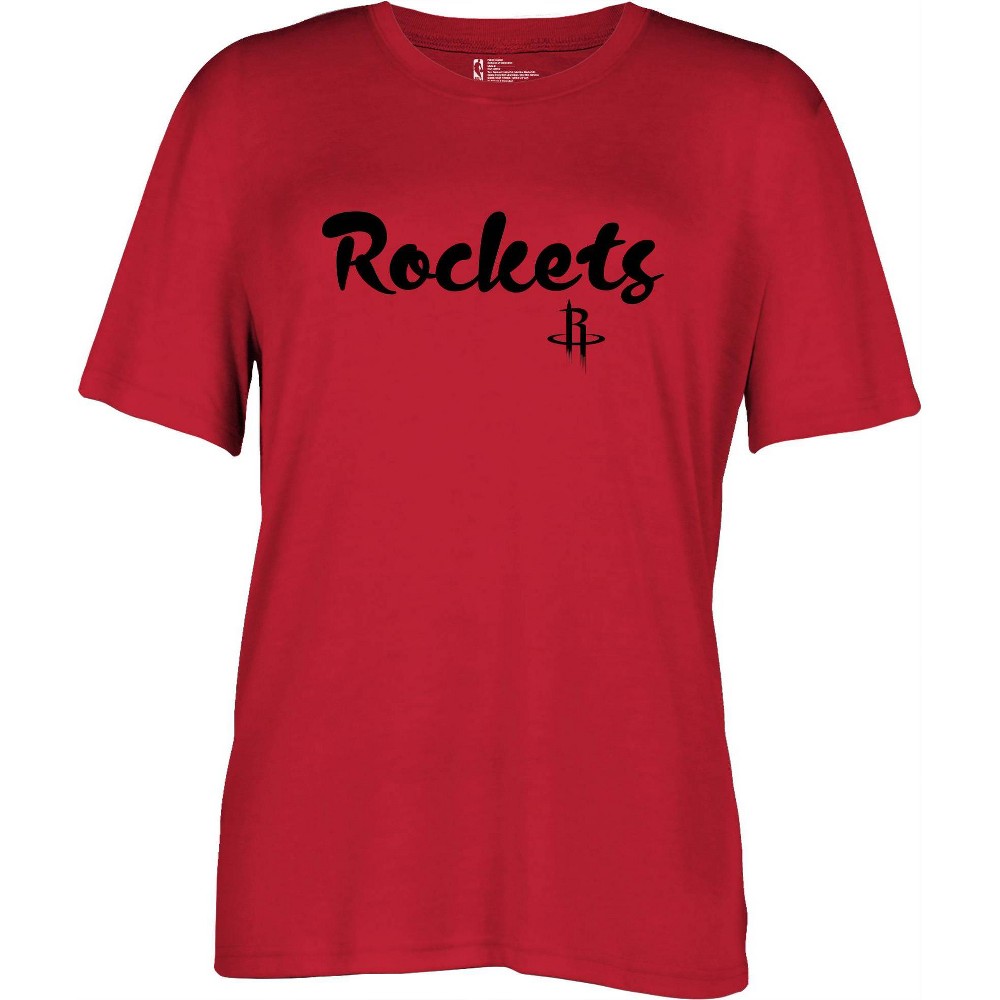 NBA Houston Rockets Women's Short Sleeve Crew T-Shirt - M