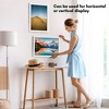 Americanflat 13x19 Picture Frame in White - Composite Wood with Shatter Resistant Glass - Wall Mounted Horizontal and Vertical Formats - 4 of 4
