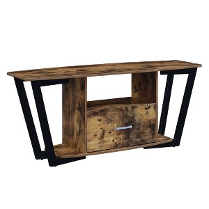 Graystone 1 Drawer TV Stand for TVs up to 60" with Shelves - Breighton Home - 1 of 4