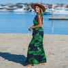 Women's Midnight Tropics One-Shoulder Wide Leg Jumpsuit -Cupshe - 2 of 4