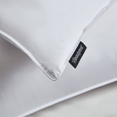 Jumbo Medium Firm Breathable Cotton Blend Rds Down Bed Pillow - Beautyrest  : Target