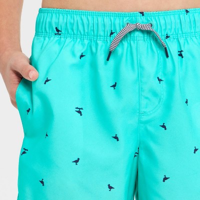 Детские купальники Art Class Boys' Swim Trunks with Built in Boxers - art class™ Blue L — фото 3