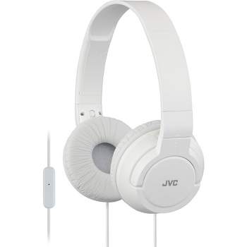 JVC Lightweight Flat Foldable Headphone with Mic,