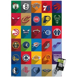 Trends International NBA League - Logos 25 Unframed Wall Poster Prints - 1 of 4
