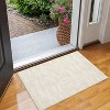 Acekool Washable Rug, Modern Abstract Non Slip Low Pile Soft Indoor Carpet for Living Room Bedroom Playroom, Stain Resistant - 4 of 4