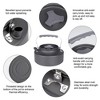 Itopfox 0.8L Portable Camping Kettle, Hard-Anodized Aluminum Teapot for Stove Top, Compact Coffee Pot for Outdoor, Hiking, Picnic and Travel - 3 of 4
