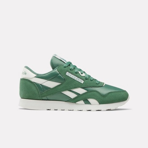 Обувь Reebok Women's Classic Nylon Shoes Size 7 Field Green/Field Green/Chalk