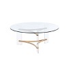 Sosi Gold Finish Coffee Table - 3 of 4