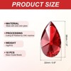 Unique Bargains DIY Hanging Ornament K9 Crystal Pendant Teardrop beads 10 Pcs - 2 of 4