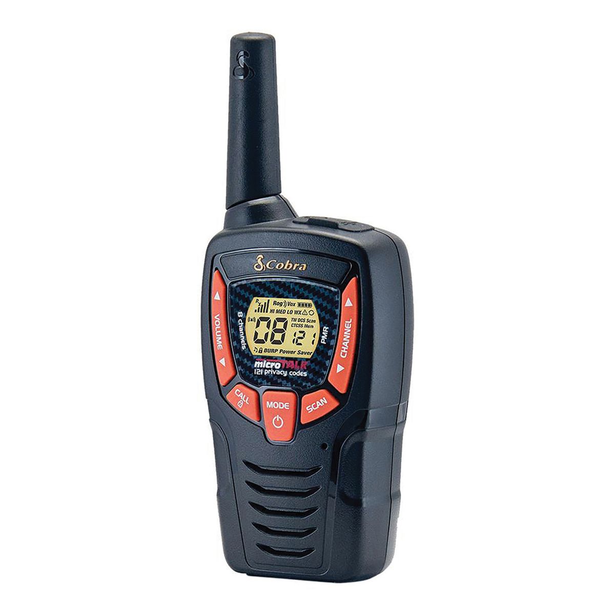 Cobra® microTALK® GMRS/FRS Walkie Talkies Pair, Black, CXT390 - thumbnail 7