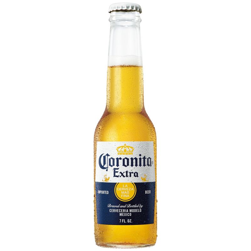 Corona Extra Coronita Lager Beer - 24pk/7 fl oz Mini Bottles, 3 of 14