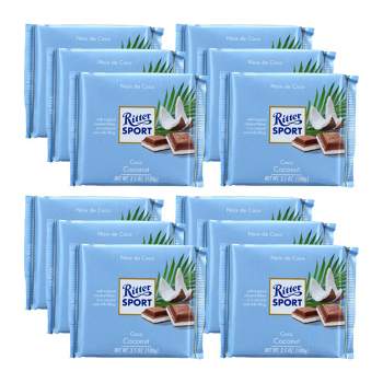Ritter Sport Coconut Chocolate Bar - Case of 12/3.5 oz