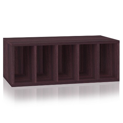 Way Basics Small Eco Stackable Purse Organizer Espresso