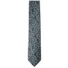 Men's Paisley Printed Design 100% Micro Fiber 3.25" W x 58" L Necktie - 2 of 3