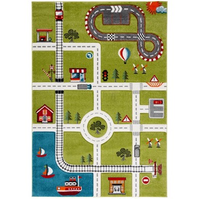 Carousel Kids CRK192 Loomed Indoor Rug - Safavieh