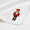 Holiday Embroidered Cotton Napkins, Set of 4 - Elrene Home Fashions - 3 of 3