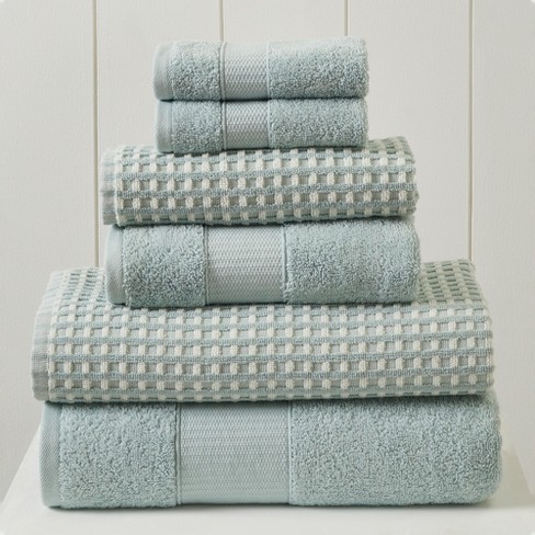 Intelligent Design Lita 6 Piece Cotton Jacquard Towel Set