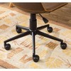 NicBex Faux Leather Ergonomic Office Chair–Curved Seat, 360° Swivel Chair with Height Adjustable, Home Office Desk Chair, Computer Chair - 2 of 4
