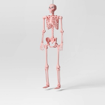 60" Poseable Skeleton Halloween Decorative Prop Blush Pink - Hyde and EEK! Boutique™