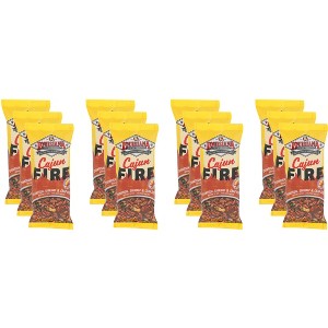 Louisiana Fish Fry Seasoning Cajun Fire - Pack of 12 - 14 Oz - 1 of 2