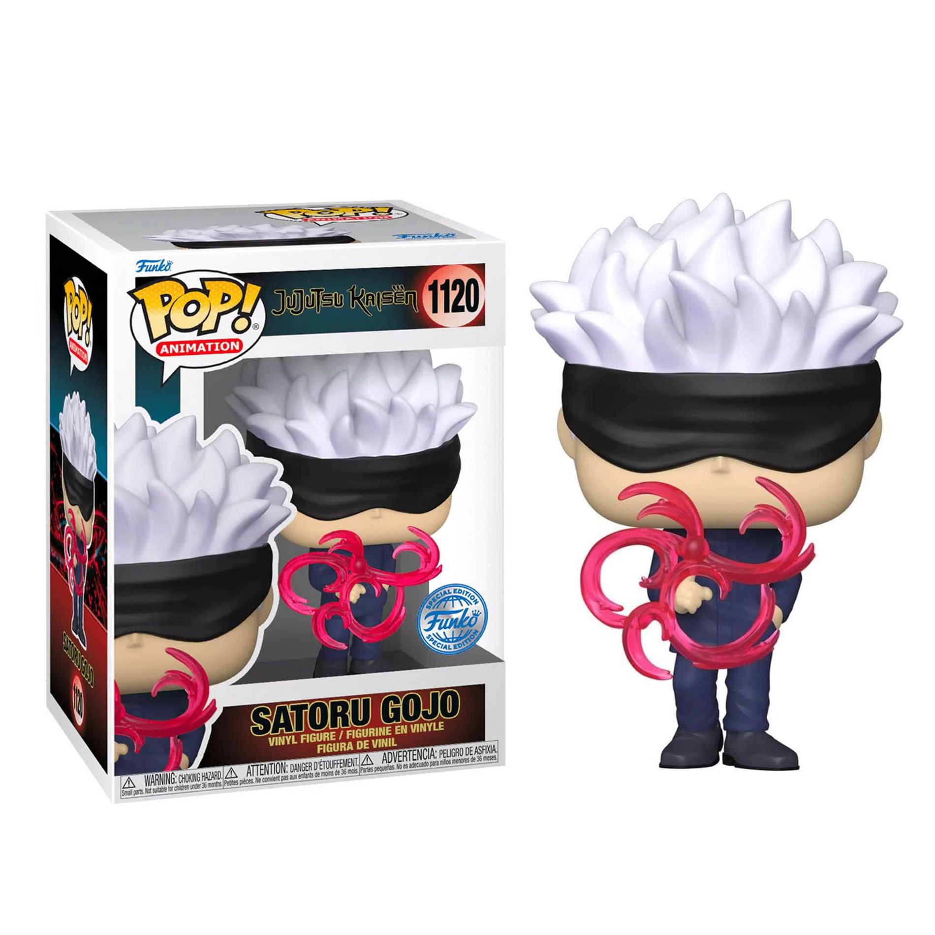 Funko Jujutsu Kaisen Funko POP | Gojo (Red Tech)
