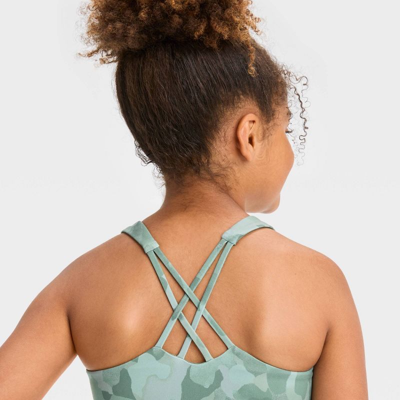 Girls&#39; Cropped Tank Top - All In Motion™, 4 of 5